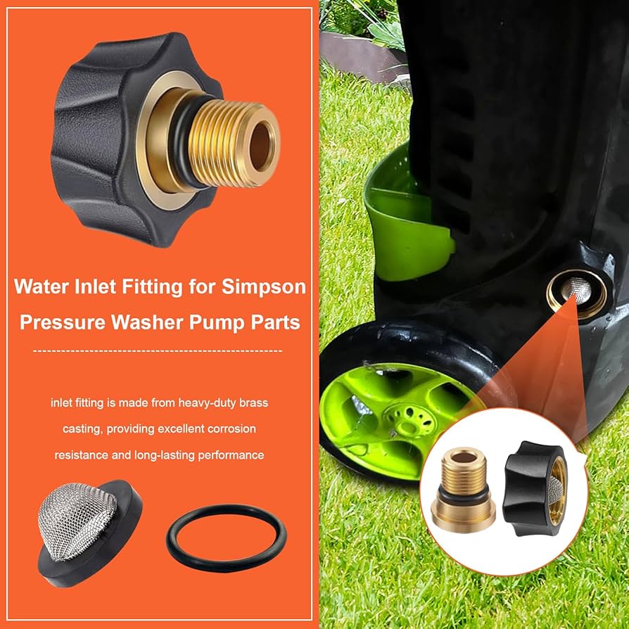 Amazon.com: DZQPPC Water Inlet Fitting ﻿7112362 for Simpson